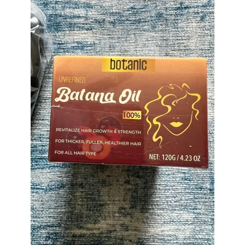 Batana Natural Hair Growth Oil and Detangling Brush Mini Bundle